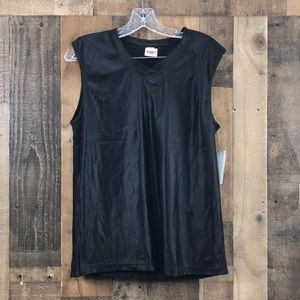 WXY Black Tank Top Size L